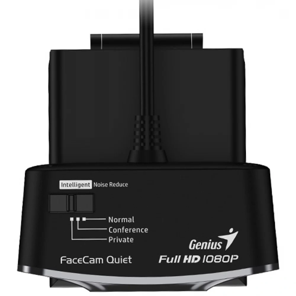 Genius Facecam Quiet  acélszürke webkamera