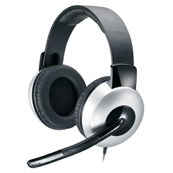 Genius HS-05A jack fekete headset