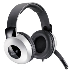 Genius HS-05A jack fekete headset