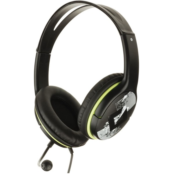 Genius HS-400A single jack mikrofonos PC zöld headset