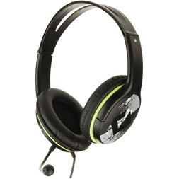 Genius HS-400A single jack mikrofonos PC zöld headset