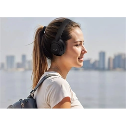 Genius HS-810BT fekete Bluetooth fejhallgató