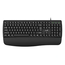 Genius KB-123 HUN fekete billentyűzet