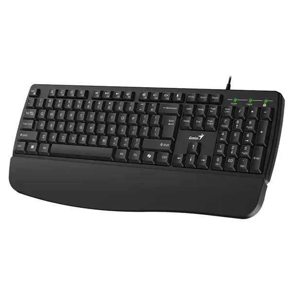 Genius KB-123 HUN fekete billentyűzet