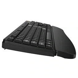 Genius KB-7123 HUN vezeték nélküli fekete billentyűzet