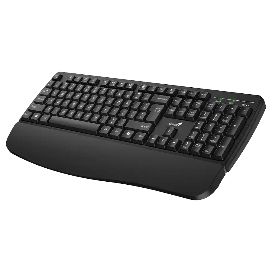 Genius KB-7123 HUN vezeték nélküli fekete billentyűzet