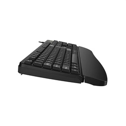 Genius KB-123 HUN fekete billentyűzet
