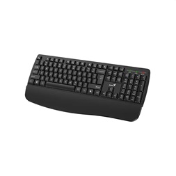 Genius KB-7123 HUN vezeték nélküli fekete billentyűzet