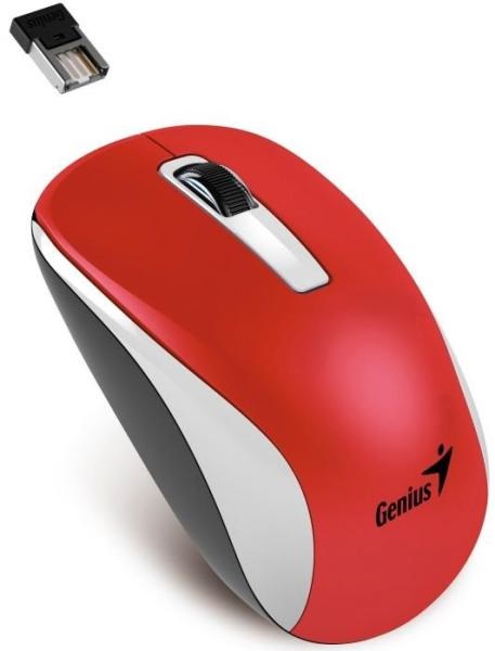 Genius NX-7010 BlueEye vezeték nélküli piros-fehér egér