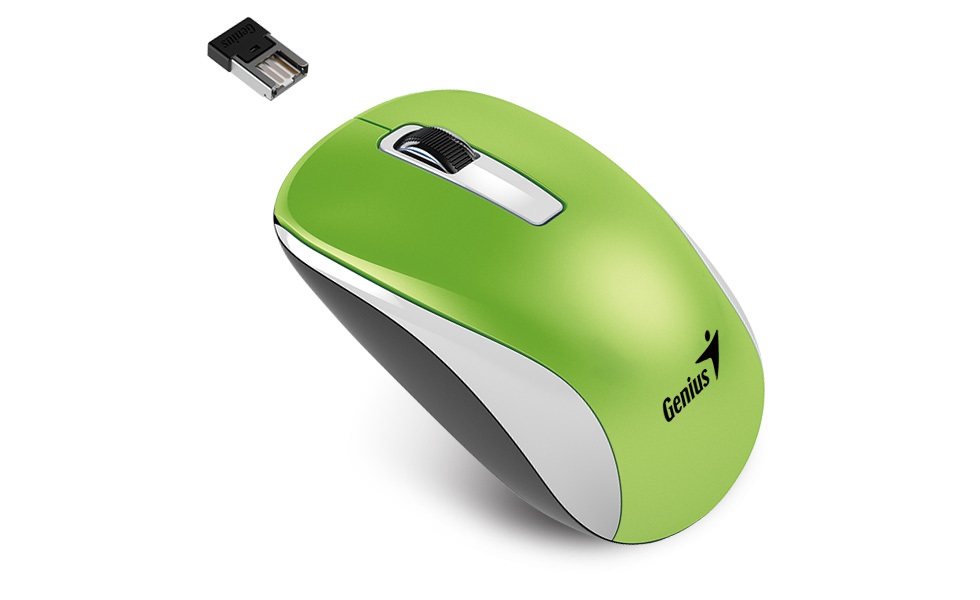 Genius NX-7010 vezeték nélküli zöld egér