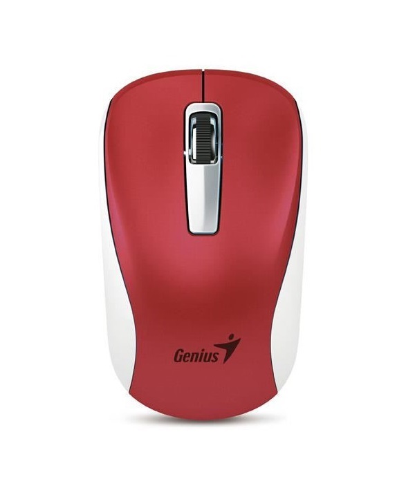 Genius NX-7010 BlueEye vezeték nélküli fehér-piros egér