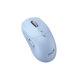 Genius NX-8080S BT Bluetooth + 2.4G kék csendes egér Copilot gombbal