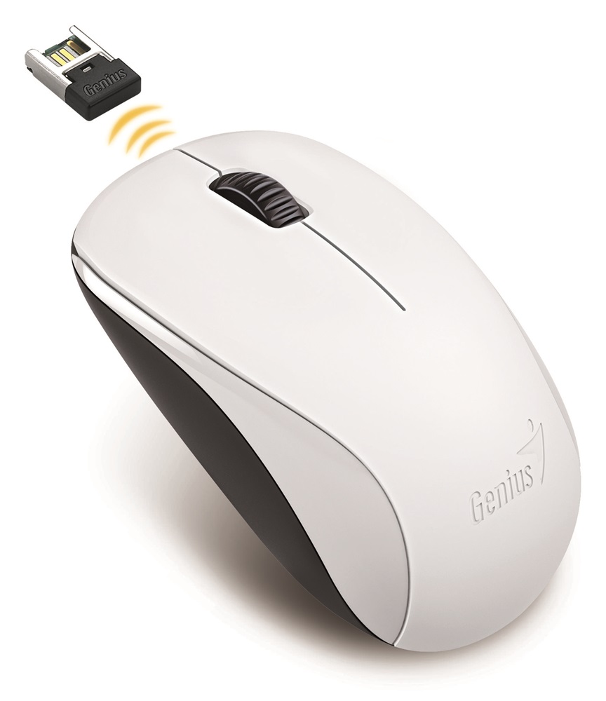 Genius Nx-7000 USB fehér vezeték nélküli egér
