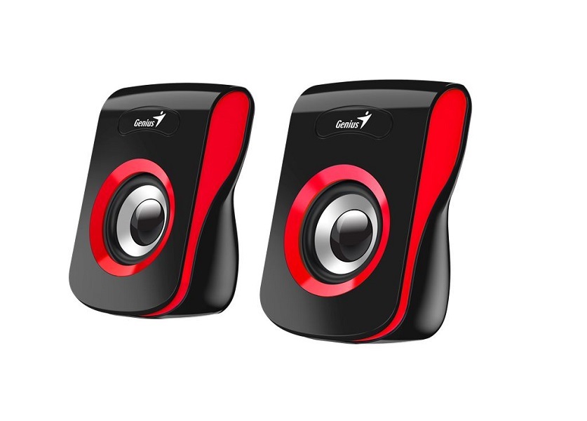 Genius SP-Q180 fekete-piros USB hangszóró