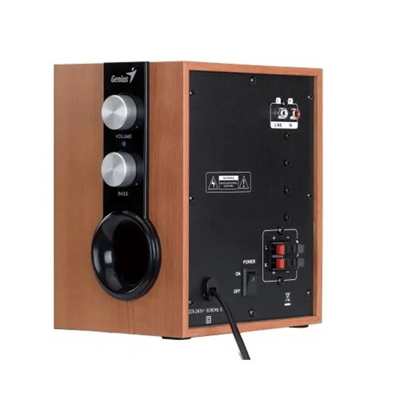 Genius SW-HF1205 II 2.1 jack 32W fa fekete hangszóró
