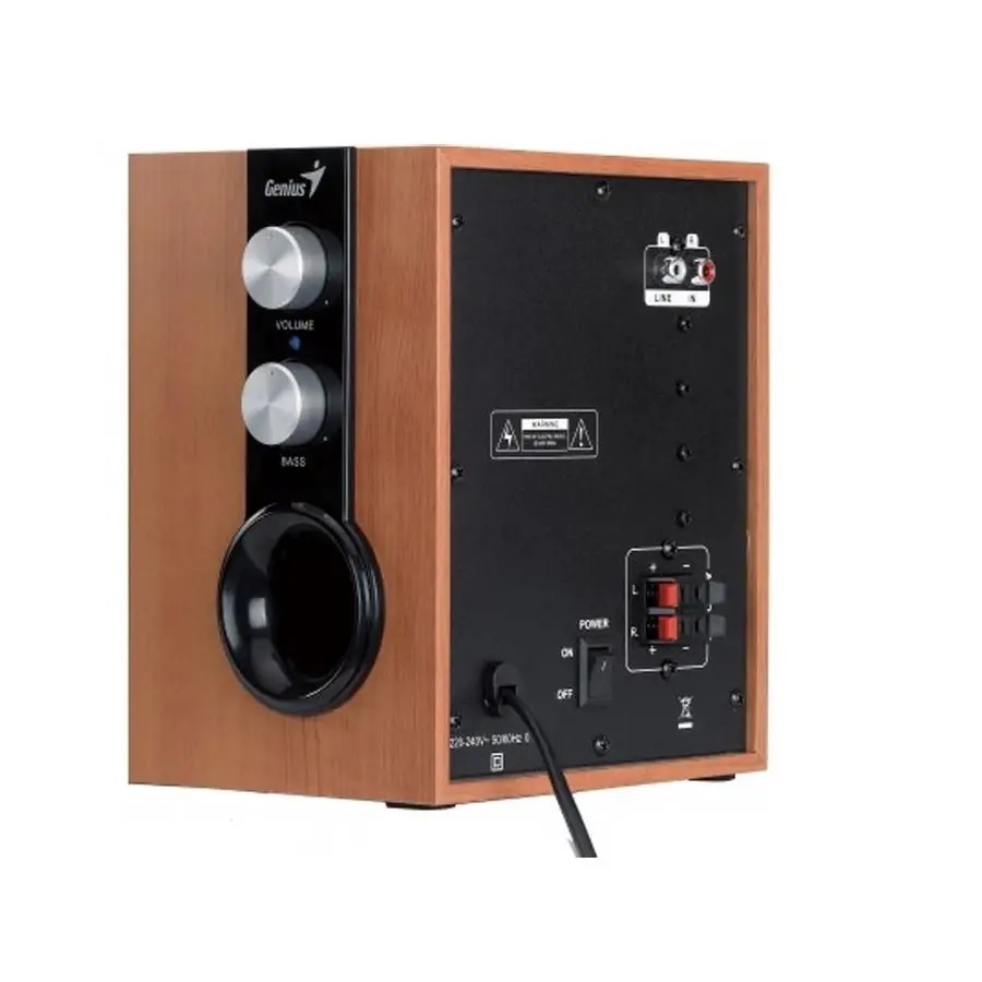 Genius SW-HF1205 II 2.1 jack 32W fa fekete hangszóró