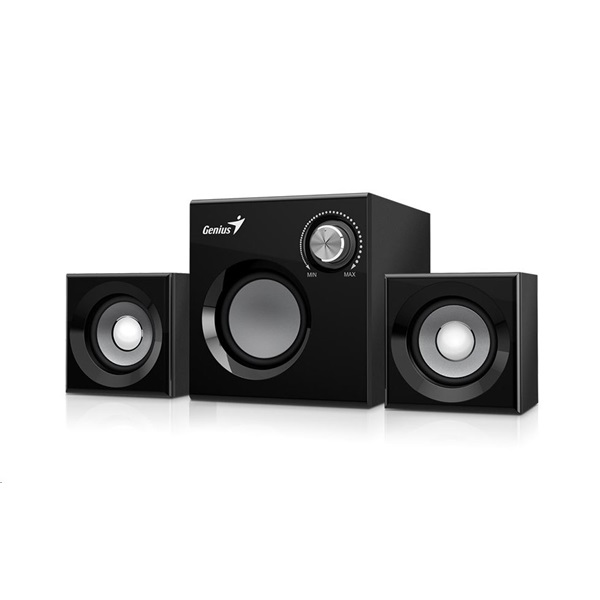Genius SW-2.1 370 8W fekete hangszóró