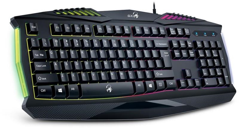 Genius Scorpion K220 HUN USB fekete gamer billentyűzet