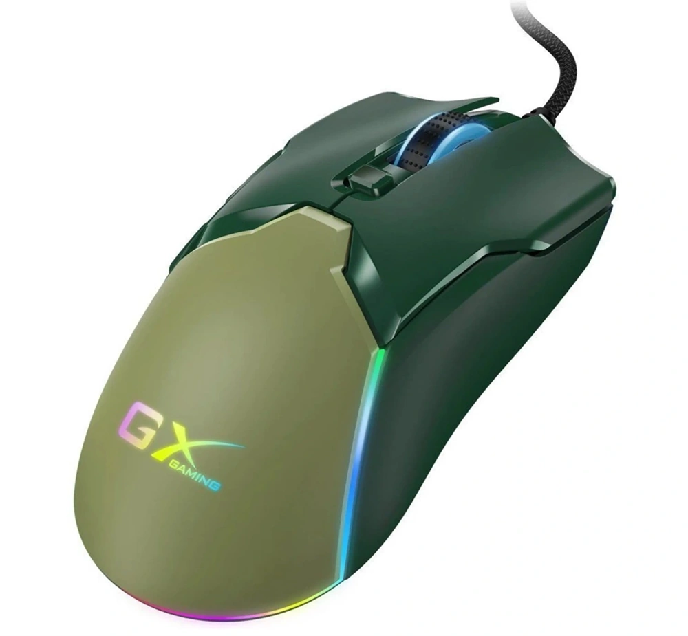 Genius Scorpion M700 USB zöld egér