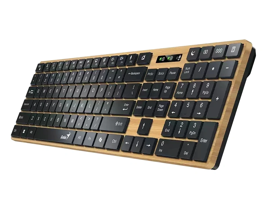 Genius SlimStar 7250BT HUN vezeték nélküli fenyőfa billentyűzet