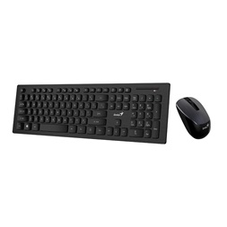 Genius SlimStar 8008 HUN fekete vezeték nélküli billentyűzet + egér