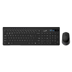 Genius SlimStar 8230 Magyar vezeték nélküli BT + 2.4G szett Copilot billentyűzettel és csendes egérrel