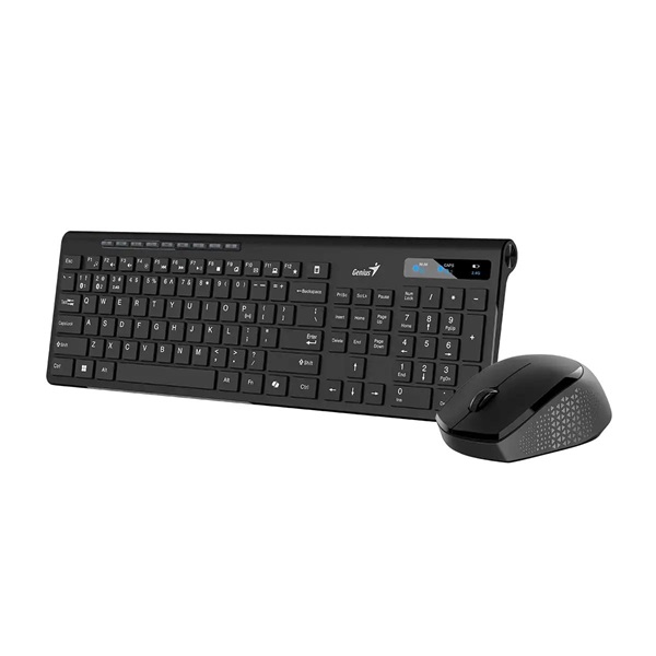 Genius SlimStar 8230 Magyar vezeték nélküli BT + 2.4G szett Copilot billentyűzettel és csendes egérrel