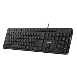 Genius SlimStar M200 HUN USB fekete multimédiás billentyűzet (Újszerű)