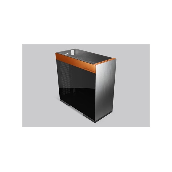 Geometric Future Model 8 CowBoy táp nélküli ablakos Mid Tower számítógépház fekete-arany