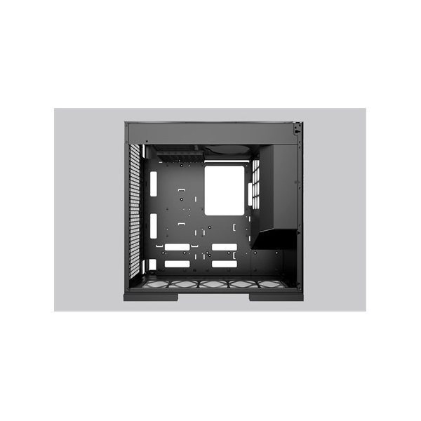 Geometric Future Model 8 Dharma táp nélküli ablakos Mid Tower számítógépház ezüst