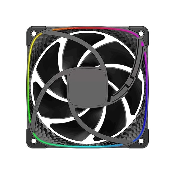 Geometric Future Squama 2503B Triple Pack  rendszerhűtő ventilátor fekete