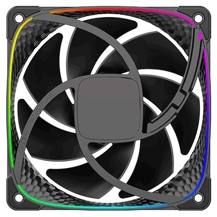 Geometric Future Squama 2503B Triple Pack  rendszerhűtő ventilátor fekete