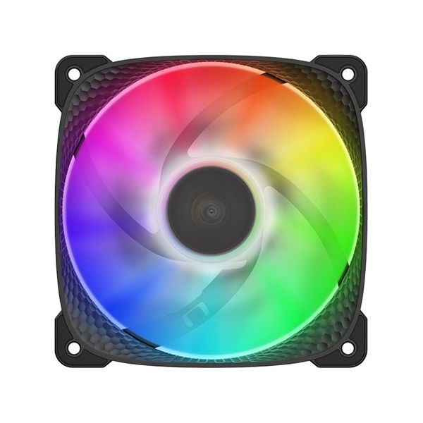Geometric Future Squama 2505B Triple Pack rendszerhűtő ventilátor fekete