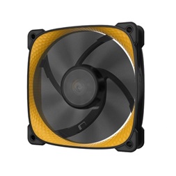 Geometric Future Squama 2505Y Triple Pack rendszerhűtő ventilátor fekete-sárga