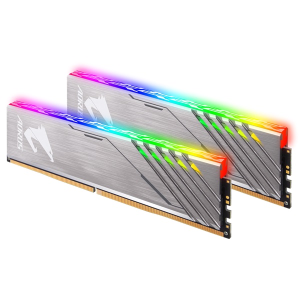 Gigabyte 16GB/3200MHz DDR-4 AORUS RGB (Kit! 2db 8GB) (GP-AR32C16S8K2HU416R) memória