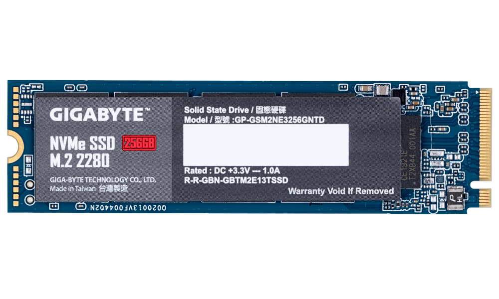 Gigabyte 256GB M.2 2280 (GP-GSM2NE3256GNTD) SSD