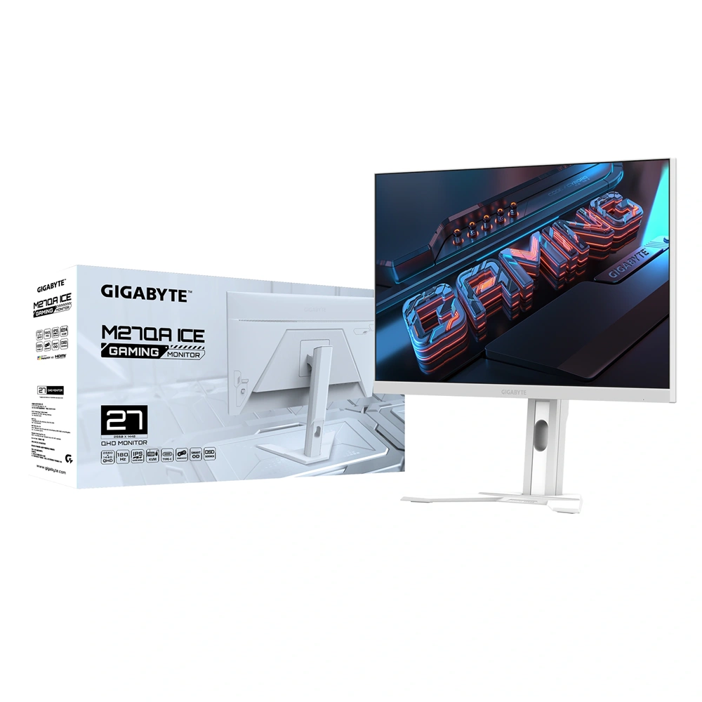 Gigabyte 27" M27QA ICE QHD IPS HDMI/DP/USB monitor