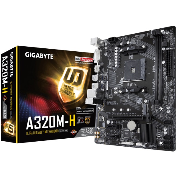 Gigabyte A320M-H AMD A320 SocketAM4 mATX alaplap