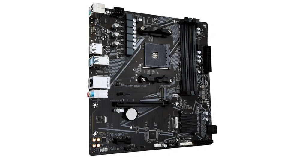 Gigabyte A520M DS3H AC AMD A520 AM4 mATX alaplap