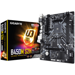 Gigabyte B450M-S2H AMD B450 SocketAM4 mATX alaplap