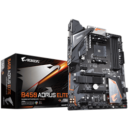 Gigabyte B450-AORUS-ELITE AMD B450 SocketAM4 ATX alaplap