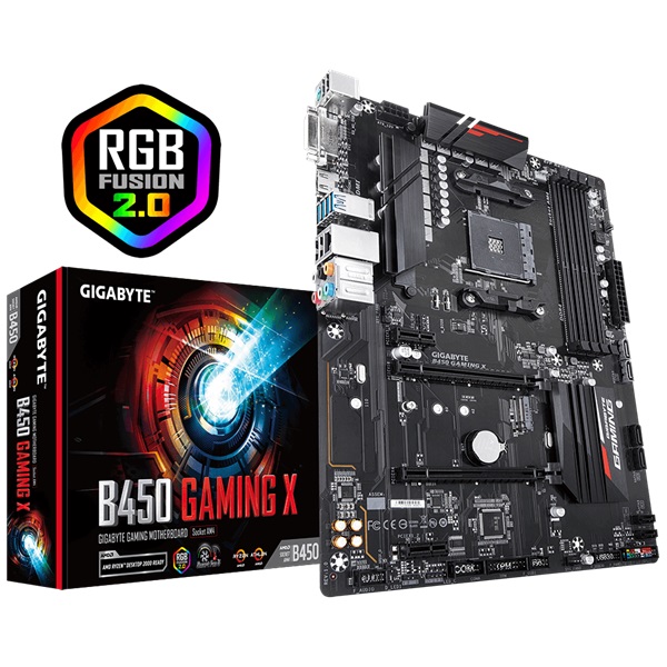 Gigabyte B450 GAMING X AMD B450 SocketAM4 ATX alaplap