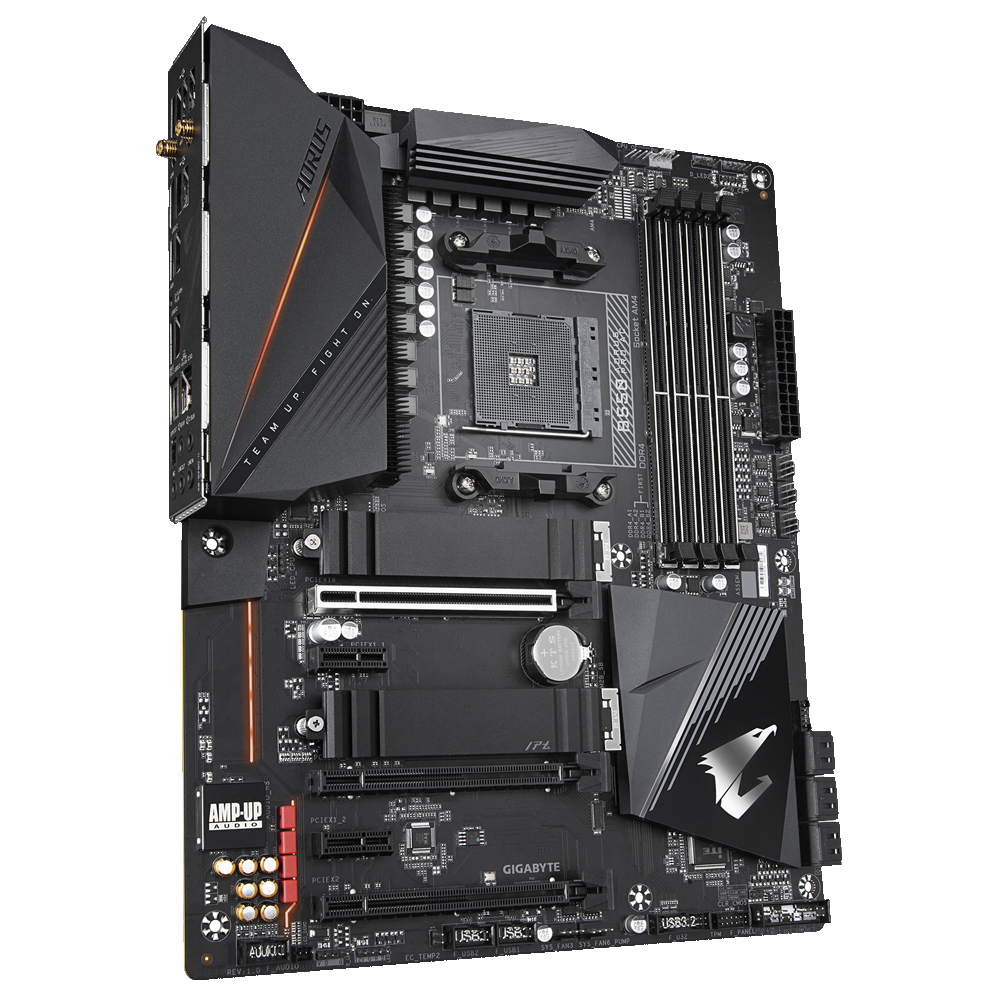 Gigabyte B550-AORUS-PRO-AC AMD B550 SocketAM4 ATX alaplap