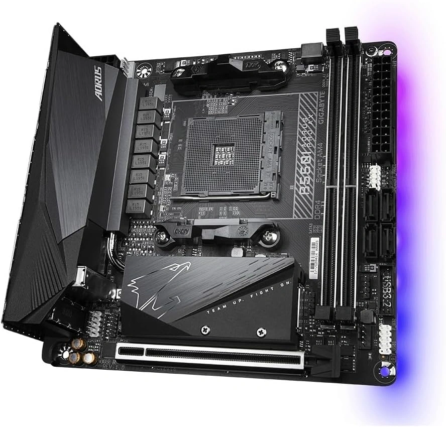 Gigabyte B550I AORUS PRO AX AMD B550 AM4 mini-ITX alaplap