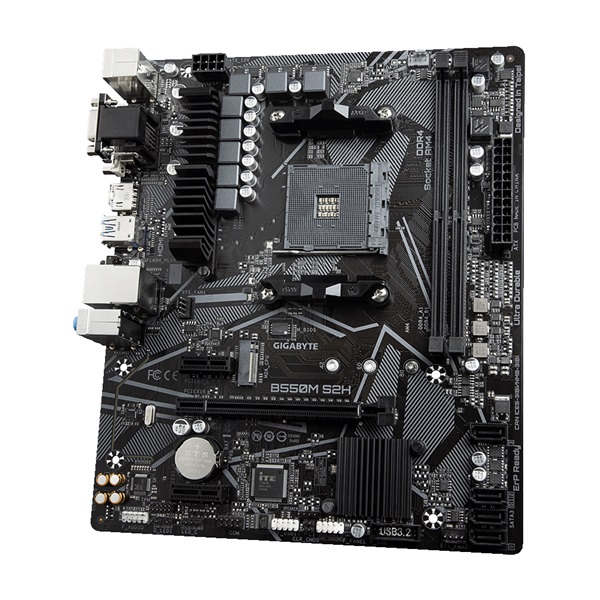 Gigabyte B550M-S2H AMD B550 SocketAM4 mATX alaplap
