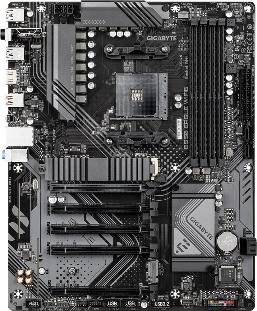Gigabyte B550 EAGLE Wi-Fi AMD B550 AM4 ATX alaplap