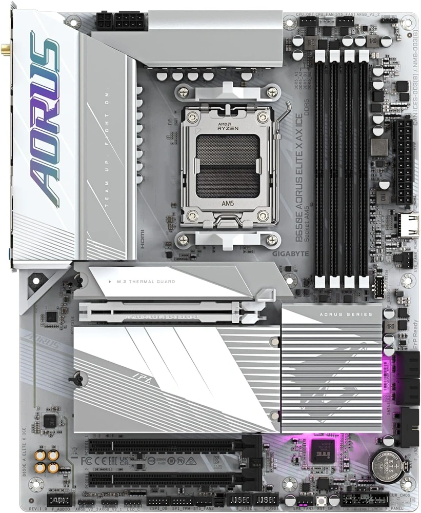 Gigabyte B650E Aorus Elite X ICE AMD B650 AM5 mATX alaplap