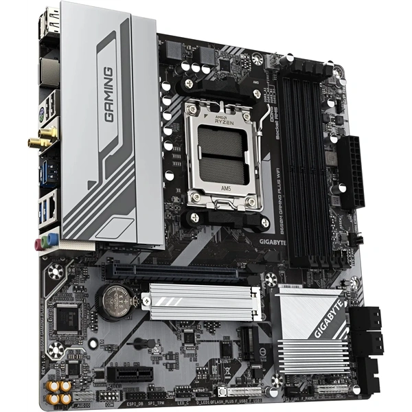 Gigabyte B650M GAMING PLUS Wi-Fi AMD B650 AM5 ATX alaplap