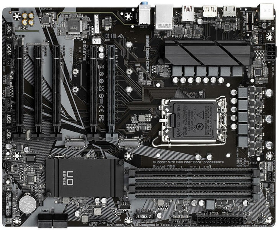 Gigabyte B660 DS3H DDR4 desktop alaplap ATX