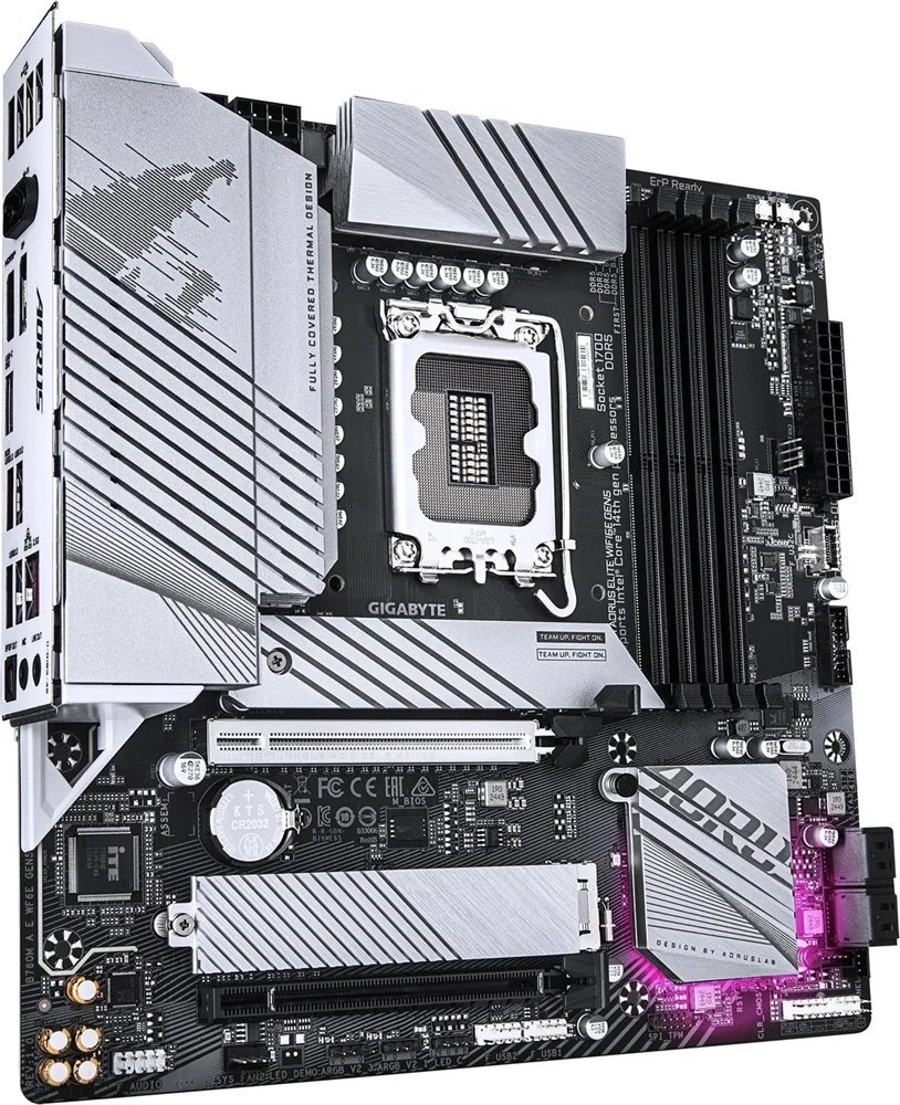 Gigabyte B760M AORUS ELITE Wi-Fi Intel B760 LGA1700 mATX alaplap